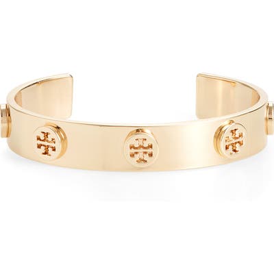 Tory Burch Logo Studded Cuff
