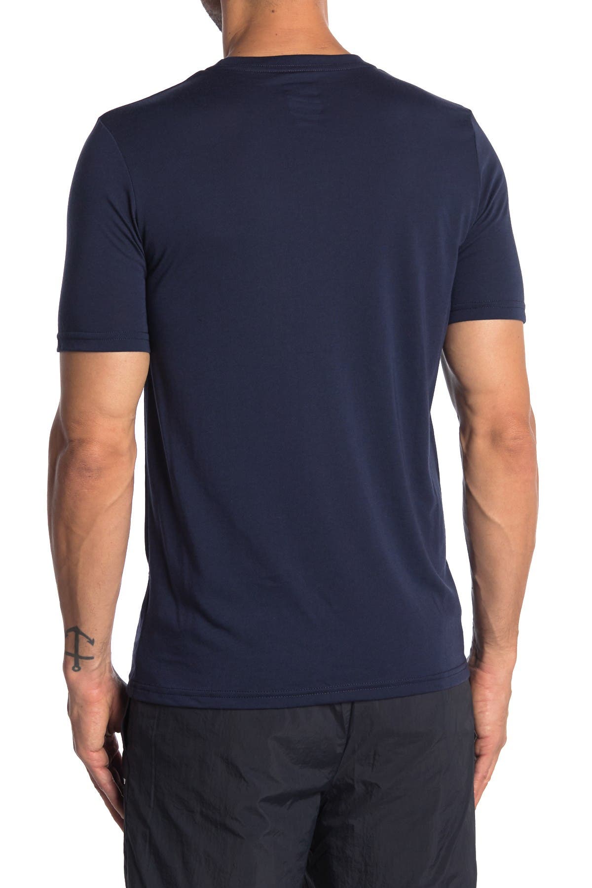 Oakley Bark Short Sleeve T-shirt In Dark Blue7