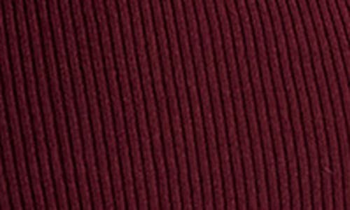 Shop A.l.c . Evelyn Off The Shoulder Merino Wool Blend Sweater In Burgundy