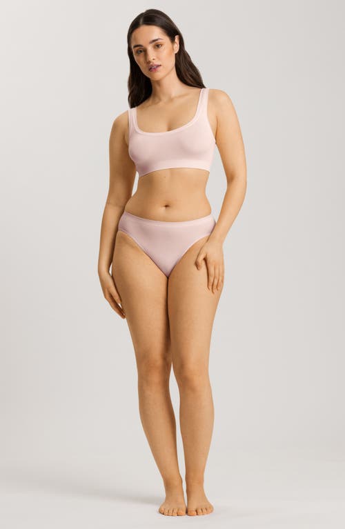 Shop Hanro Touch Feeling High Cut Briefs In Rose