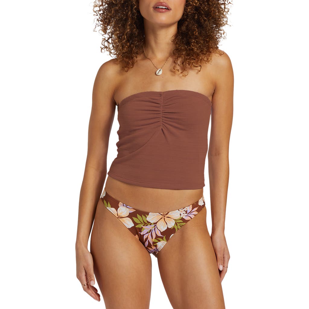 Billabong Lennox Tube Top In Toasted Coconut