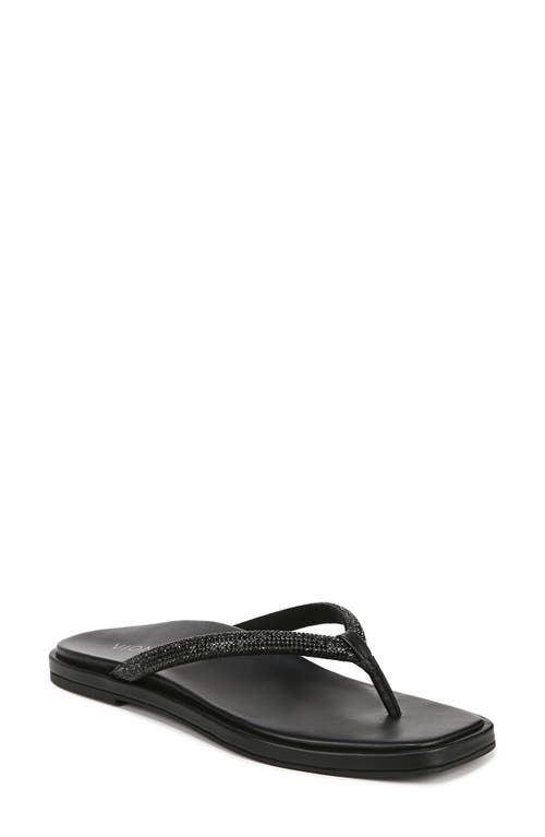 Vionic Vista Shine Flip Flop Black at Nordstrom,