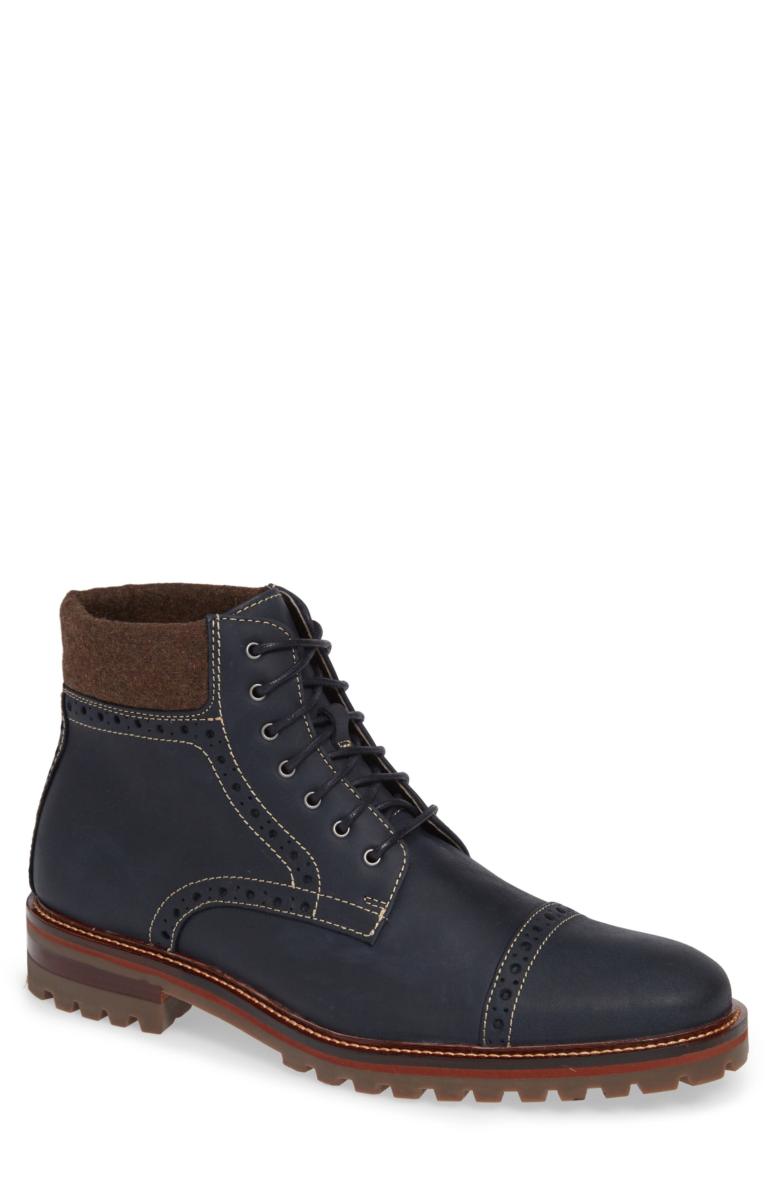 timberland field boot navy