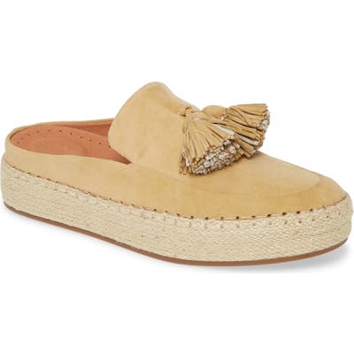 Gentle Souls By Kenneth Cole Nohl Platform Mule- Yellow