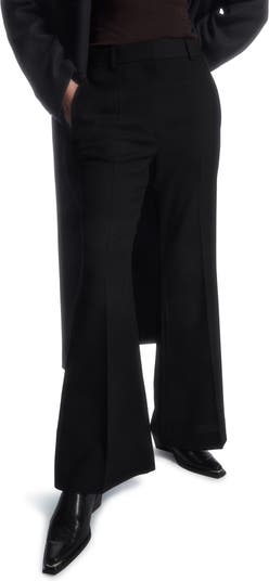 Ciao Baby Black Stretch Seam Detail Flared Leggings