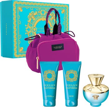 Versace Dylan Turquoise 4-Piece Fragrance Gift Set $183 Value