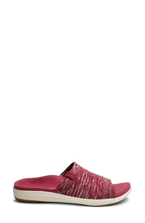 Revitalign Vanessa Slide Sandal In Rumba Red