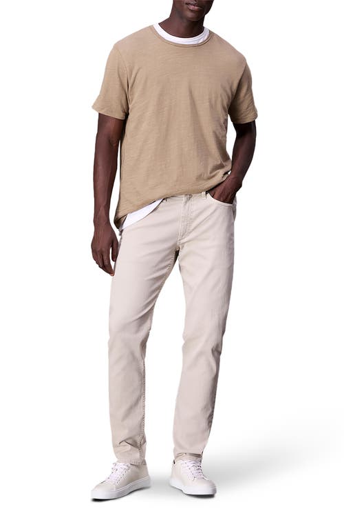 Shop Rag & Bone Classic Flame Slub Cotton T-shirt In Desert