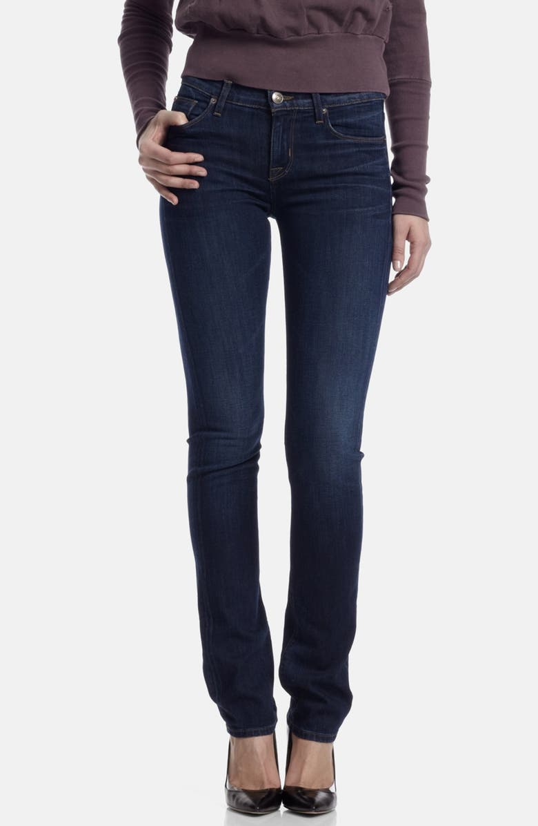 Hudson Jeans Mid Rise Straight Leg Jeans (Unplugged) | Nordstrom