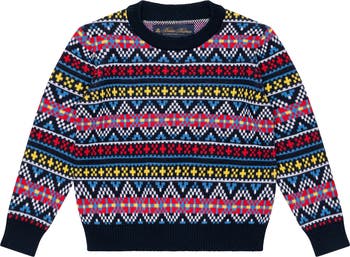 Brooks brothers 2025 fair isle sweater