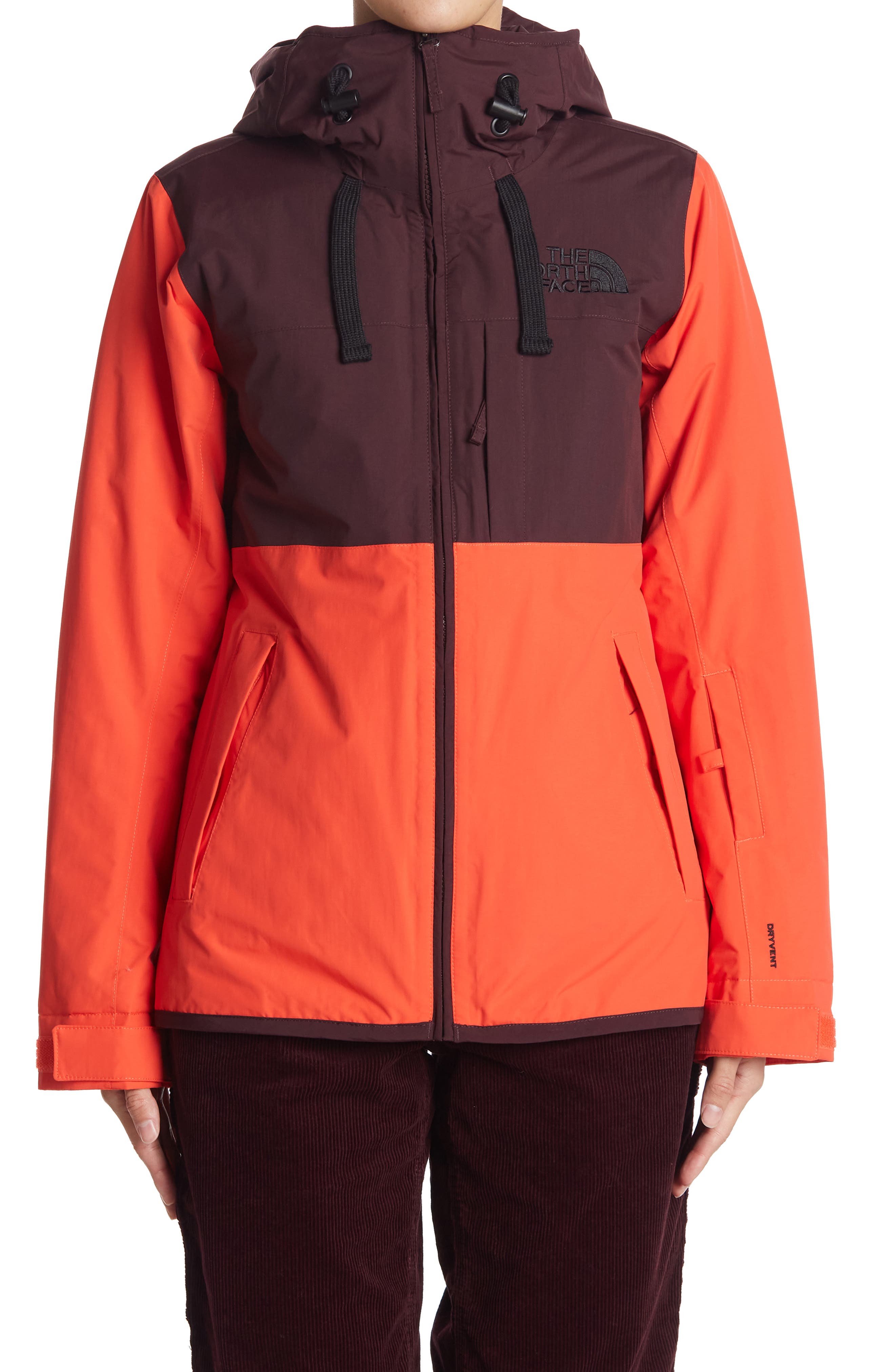 north face flare jacket