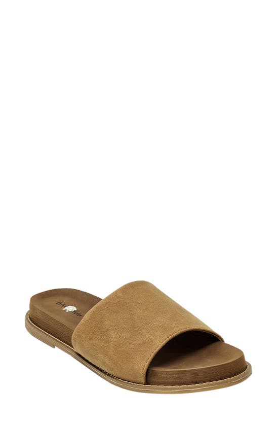 Shop Gaahuu Slide Sandal In Brown