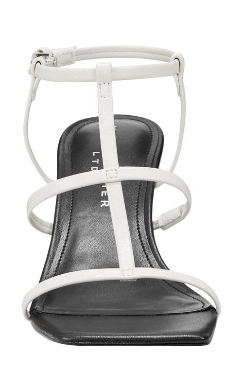 Marc Fisher Ltd Dennie Ankle Strap Sandal In Ivory