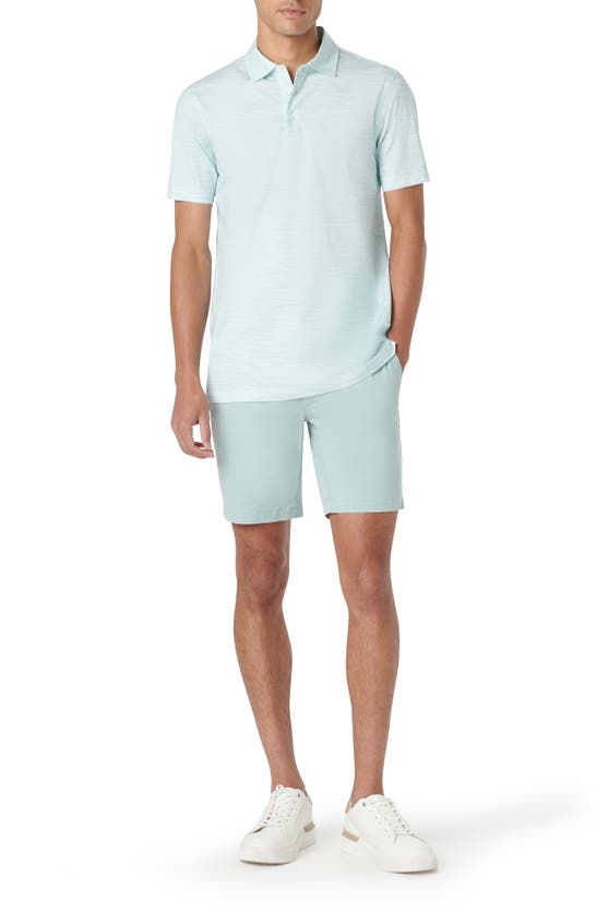 Shop Bugatchi Victor Ooohcotton® Print Polo In Mint