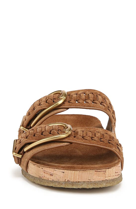 Shop Veronica Beard Paige Slide Sandal In Hazelwood