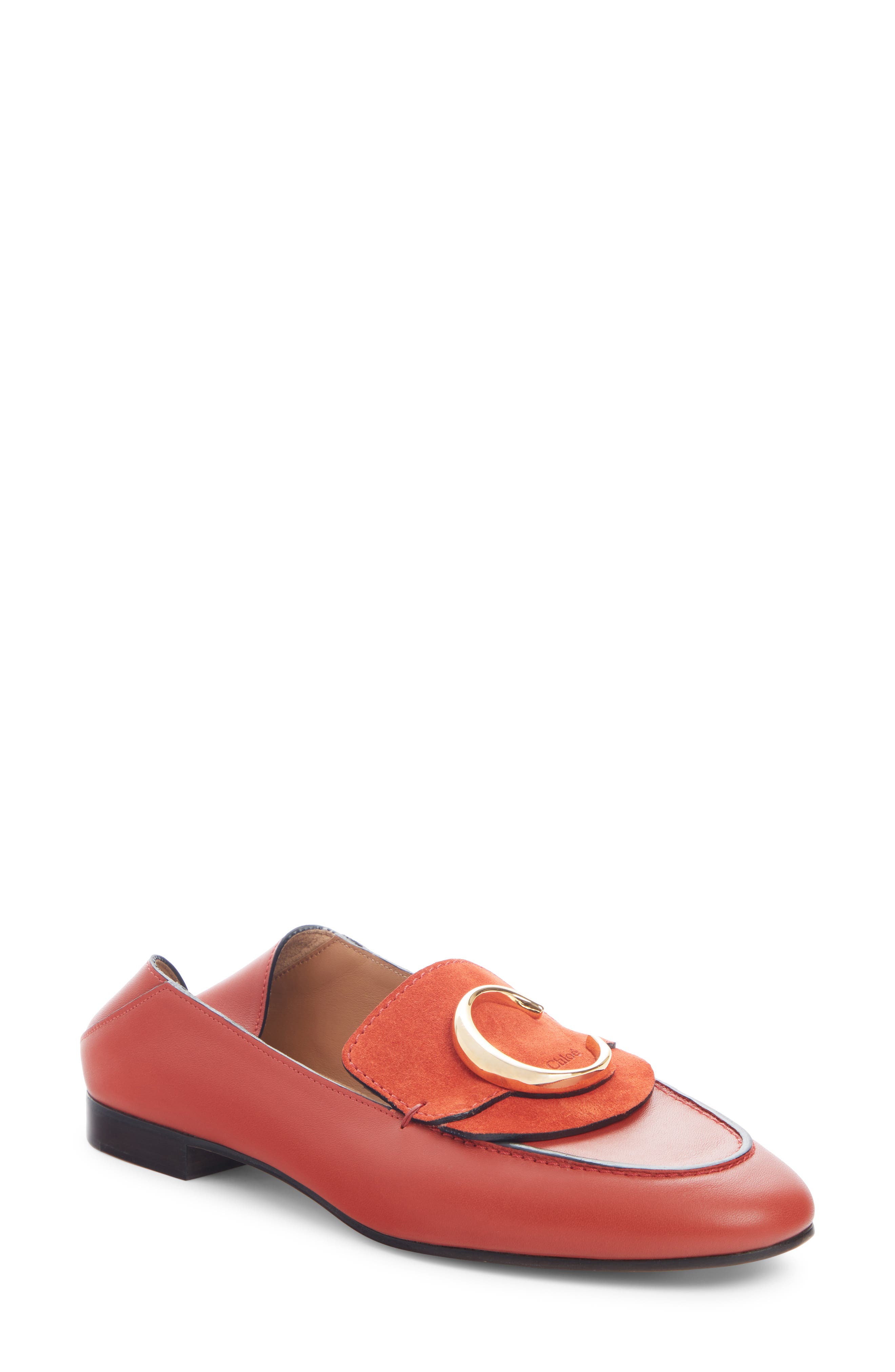 C Convertible Loafer In Earthy Red 