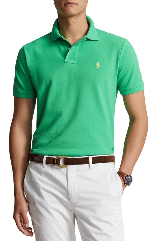 Polo Ralph Lauren Cotton Piqué Polo In Green