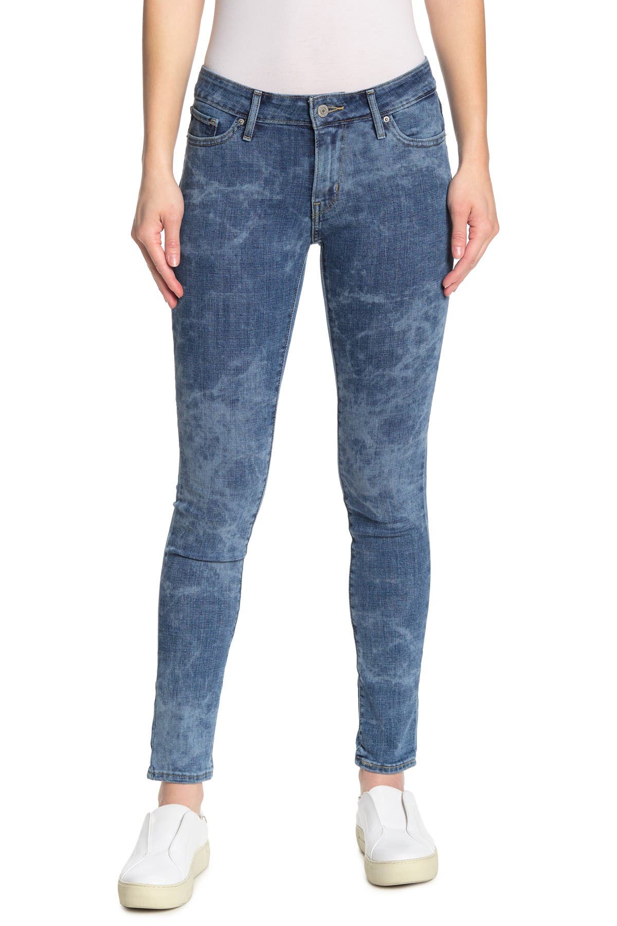levi's 711 skinny ankle jeans