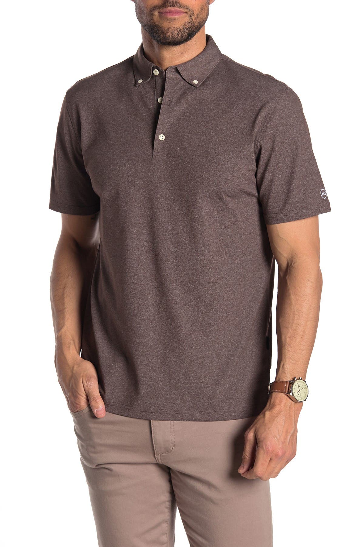 Ag golf knit polo Clearance
