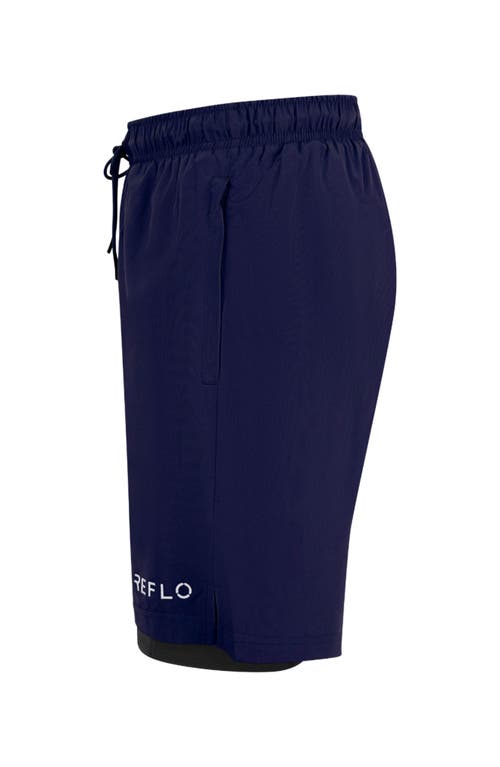 Shop Reflo Desna 2-in-1 Active Short In Medieval Blue