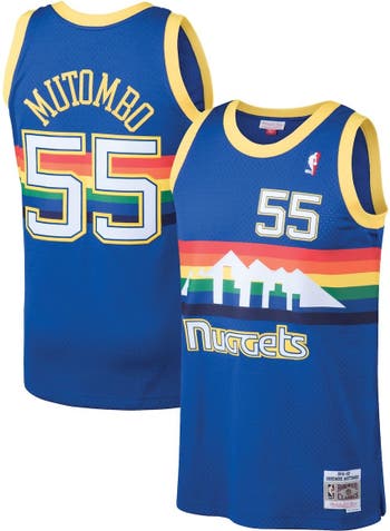 Mitchell & Ness DENVER NUGGETS DIKEMBE MUTOMBO SWINGMAN - Club