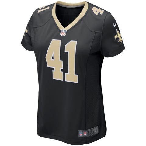 Women's Nike Alvin Kamara Gray New Orleans Saints Atmosphere Fashion Game Jersey Size: Small