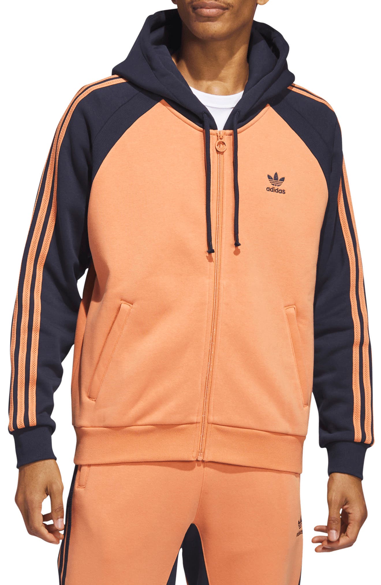 ADIDAS ORIGINALS ADIDAS ORIGINALS SST FLEECE FULL ZIP HOODIE