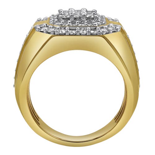 Luvmyjewelry Golden Gloves 14k Yellow Gold Diamond Men Statement Ring In 14k Yellow Gold