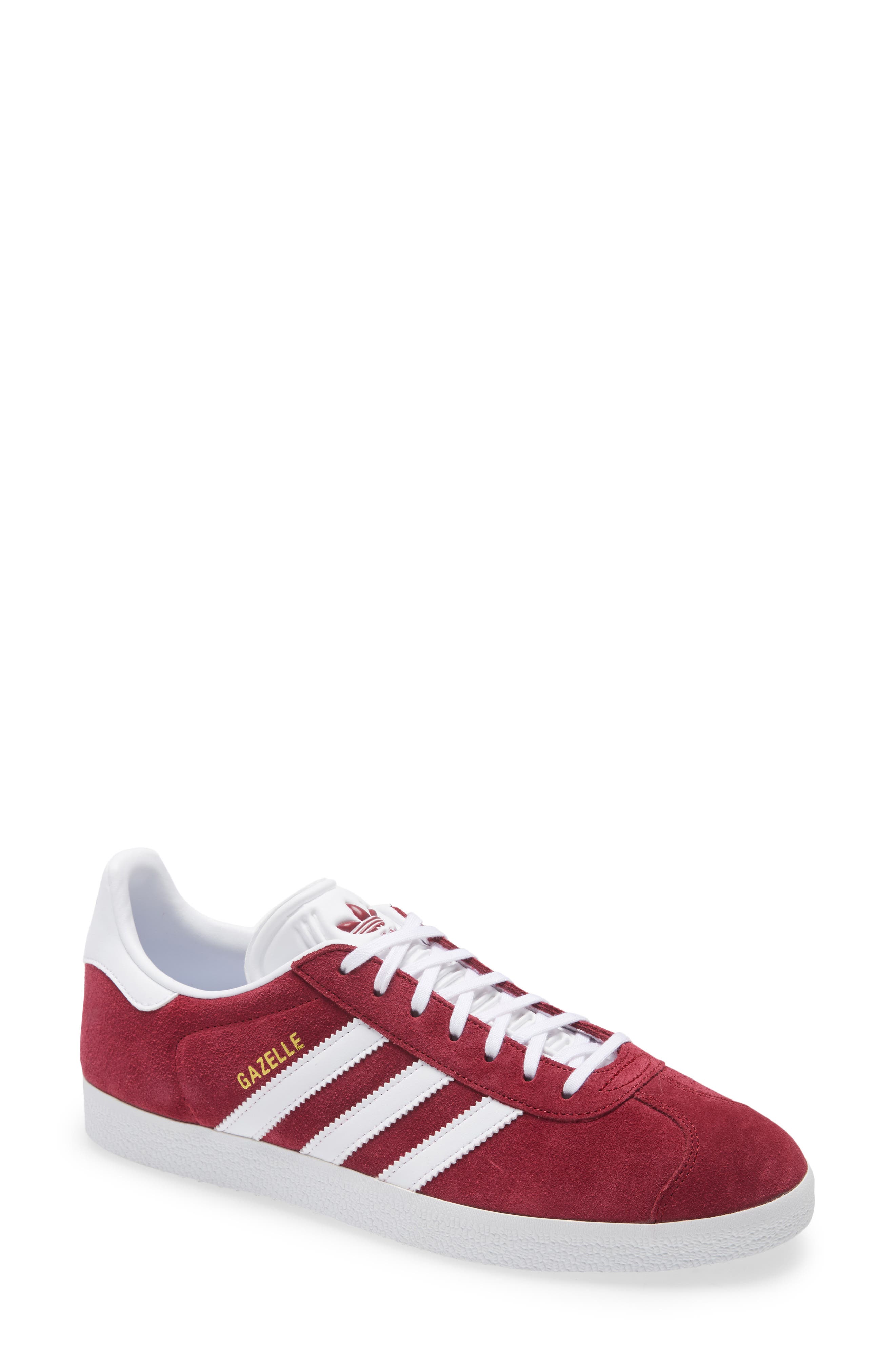 red adidas sneakers
