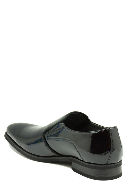 La Milano Bart Patent Loafer In Black