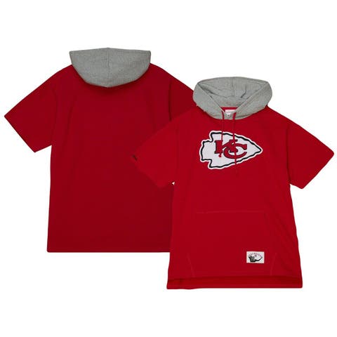 Men's Mitchell & Ness Red Kansas City Chiefs All Over 2.0 Pullover  Sweatshirt