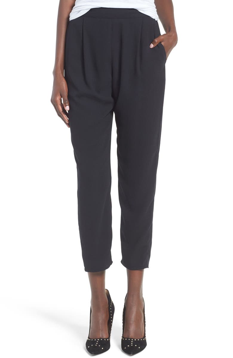 Leith Tapered Crepe Trousers | Nordstrom