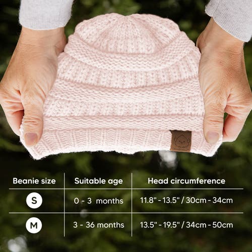 Shop Keababies 3-pack Warmzy Baby Beanies In Sweet Pea