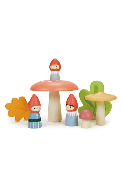 Tender Leaf Toys Woodland Gnome Family Wooden Playset in Multi at Nordstrom