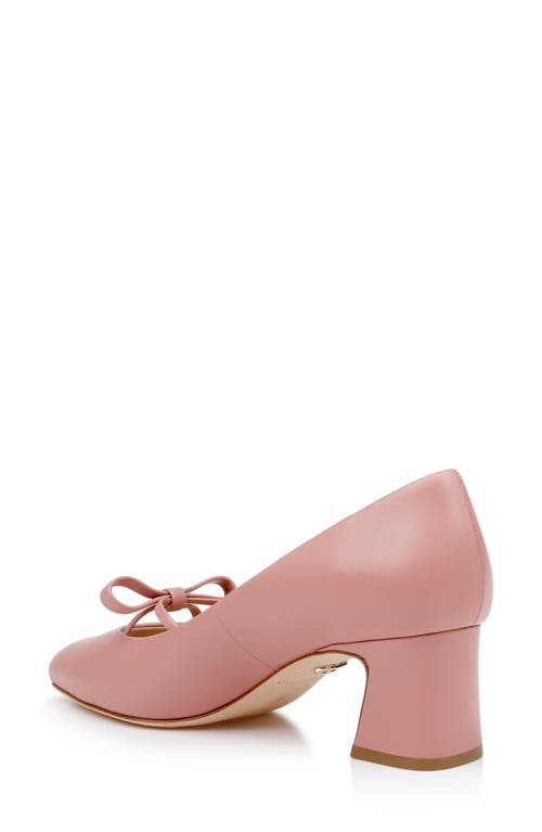 Shop Dee Ocleppo Zion Pump In Blush Leather