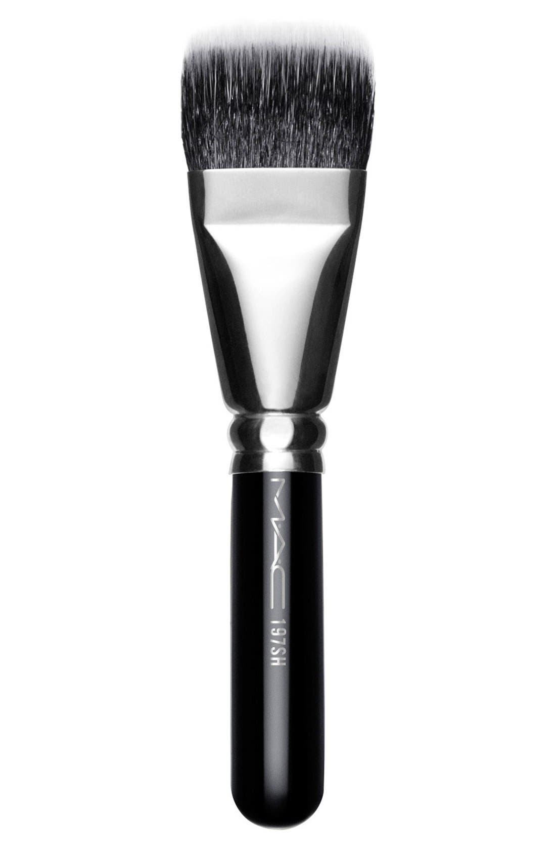 MAC 197 Short Handle Duo Fibre Square Brush Nordstrom