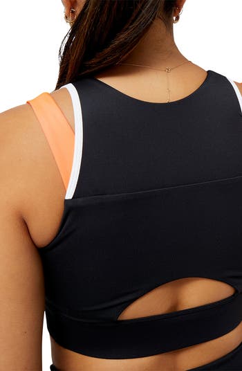 New Balance Shape Shield Women's Cropped Sports Bra - Free Shipping