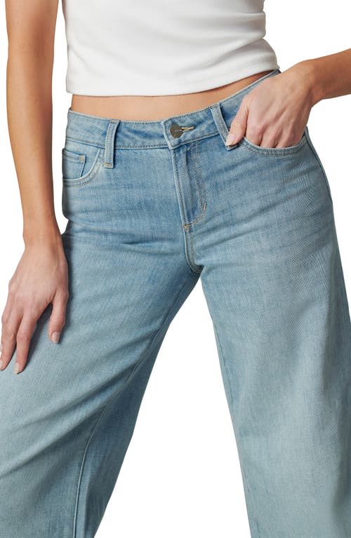 Shop Joe's The Lou Lou Low Rise Wide Leg Jeans In Best Days