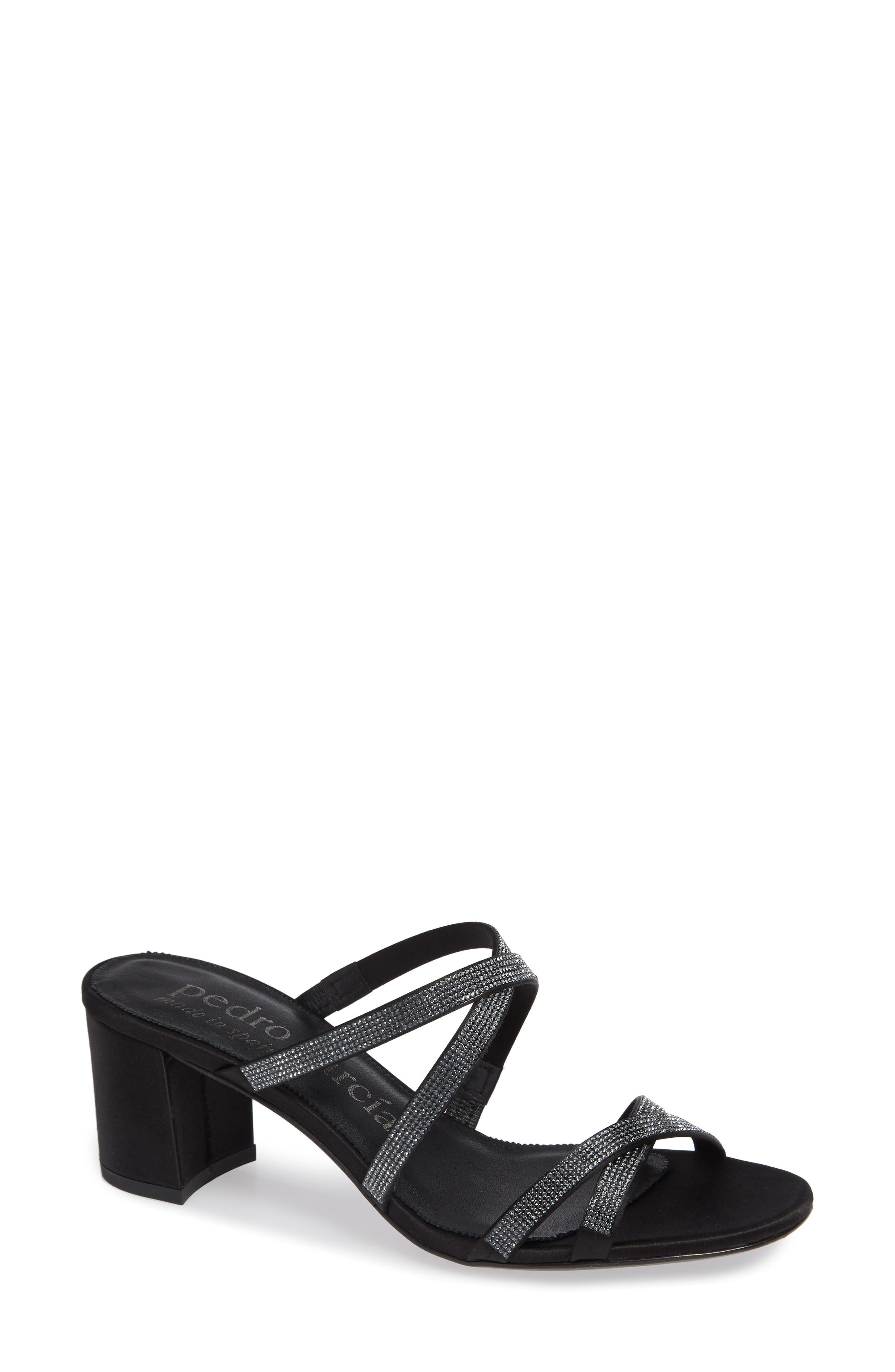 Pedro Garcia Xonia Crystal Embellished Slide Sandal