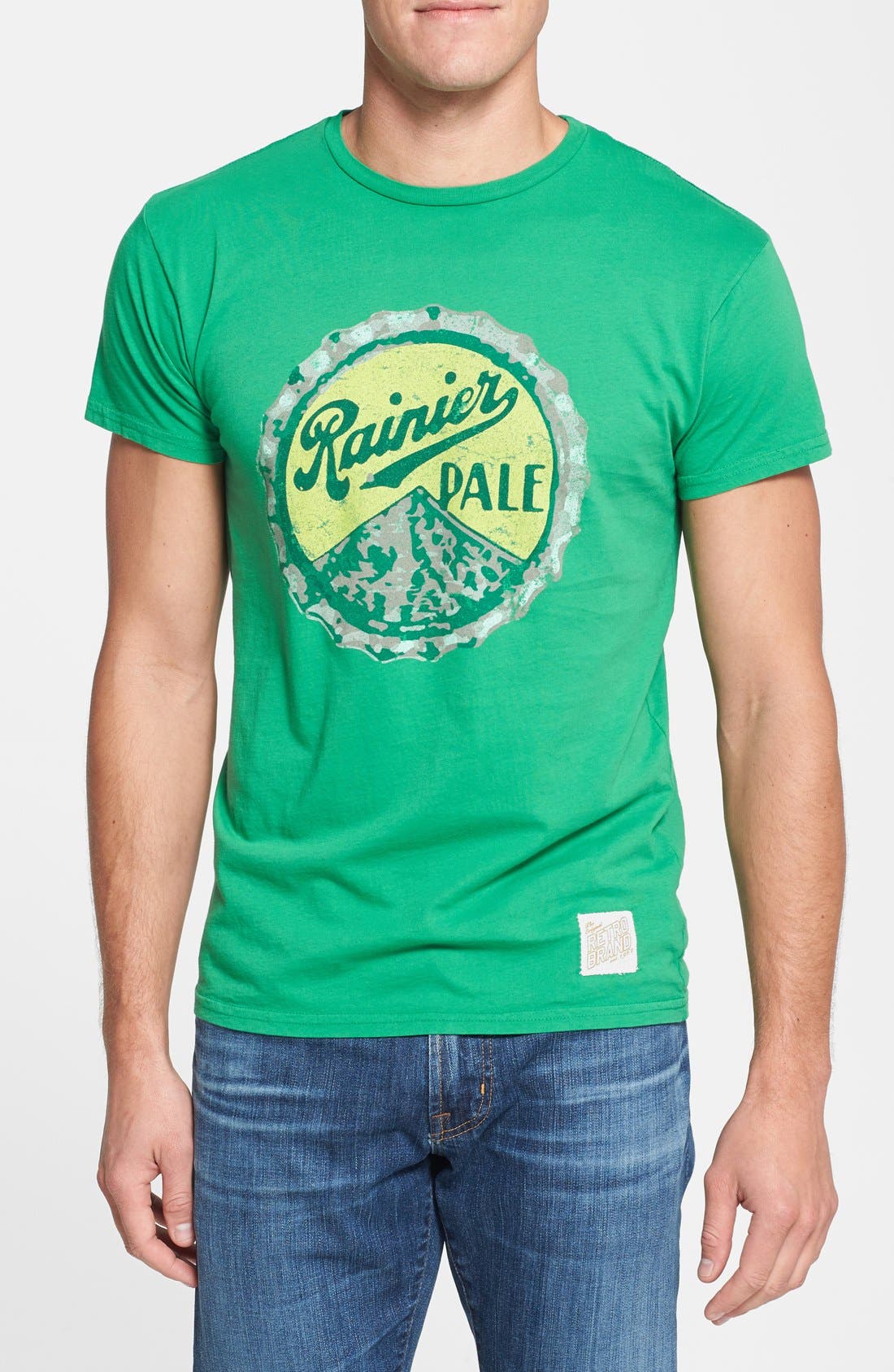 Vintage Rainier Shirt : Rainier Pale Ale Slim Retro Shirt Brand Fit
