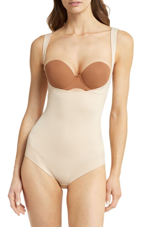 TC Fine Intimates Seamless Shape Panels Firm Control Torsette Body Slip in  Nude FINAL SALE NORMALLY $76 - Busted Bra Shop