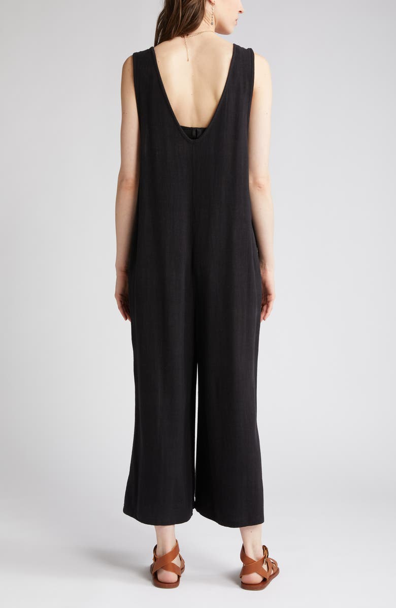 Treasure & Bond Sleeveless Wide Leg Jumpsuit | Nordstrom