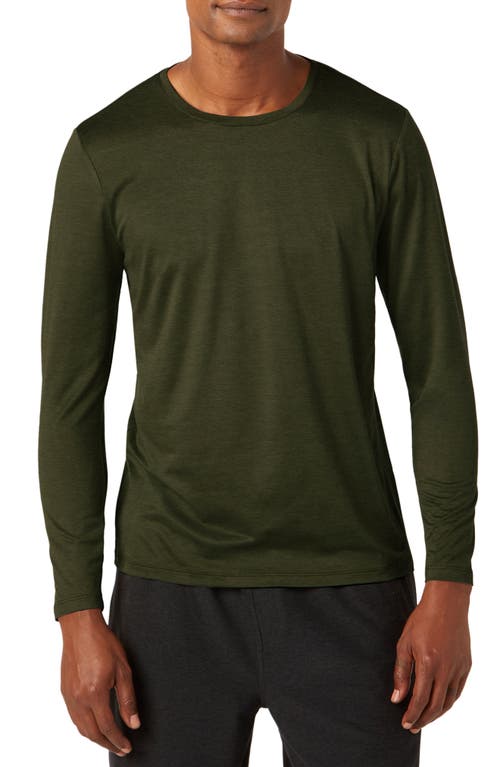 Beyond Yoga Featherweight Always Long Sleeve Performance T-Shirt Heather at Nordstrom,