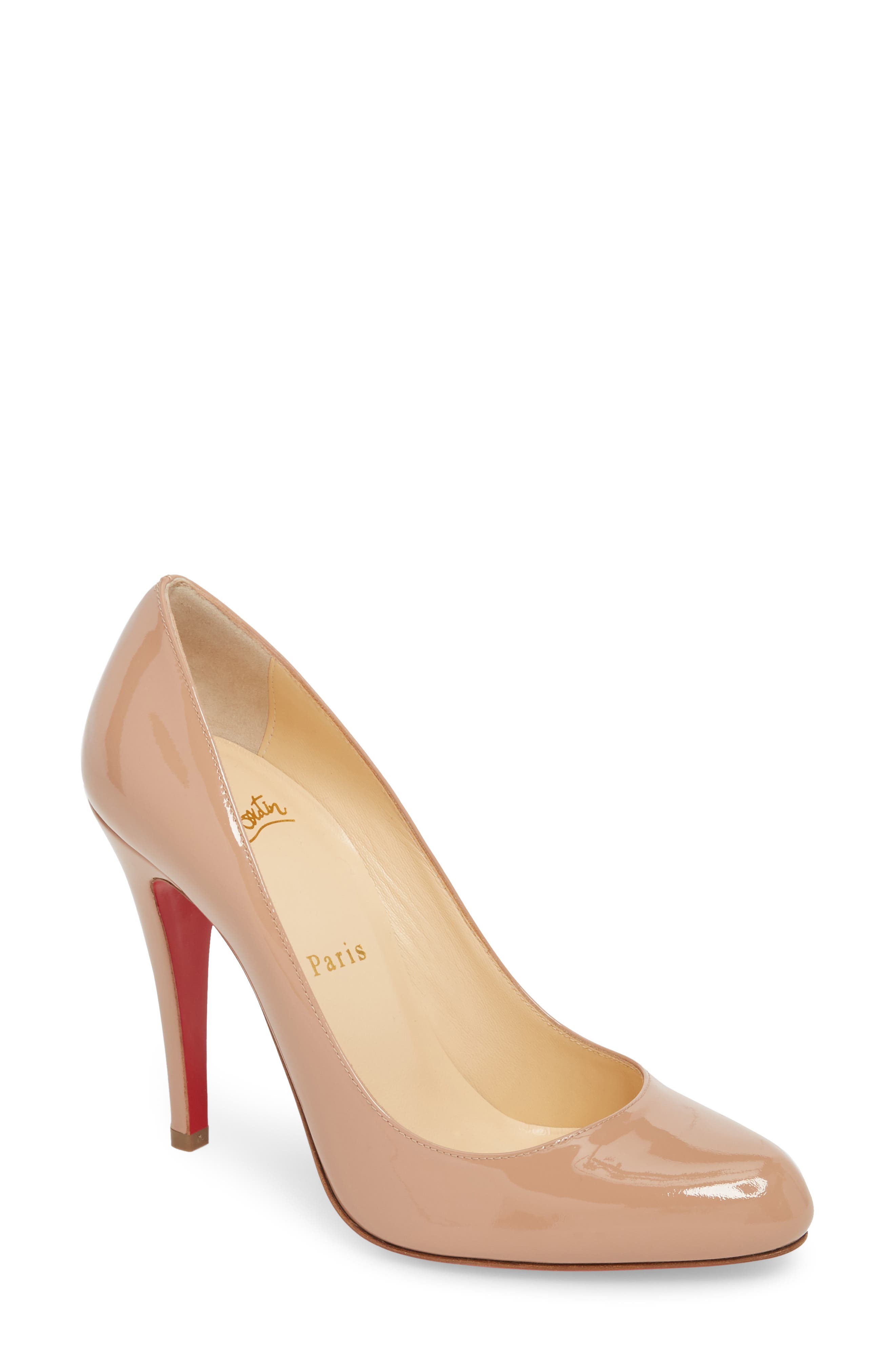 Christian Louboutin Decollete 868 Pump, Beige