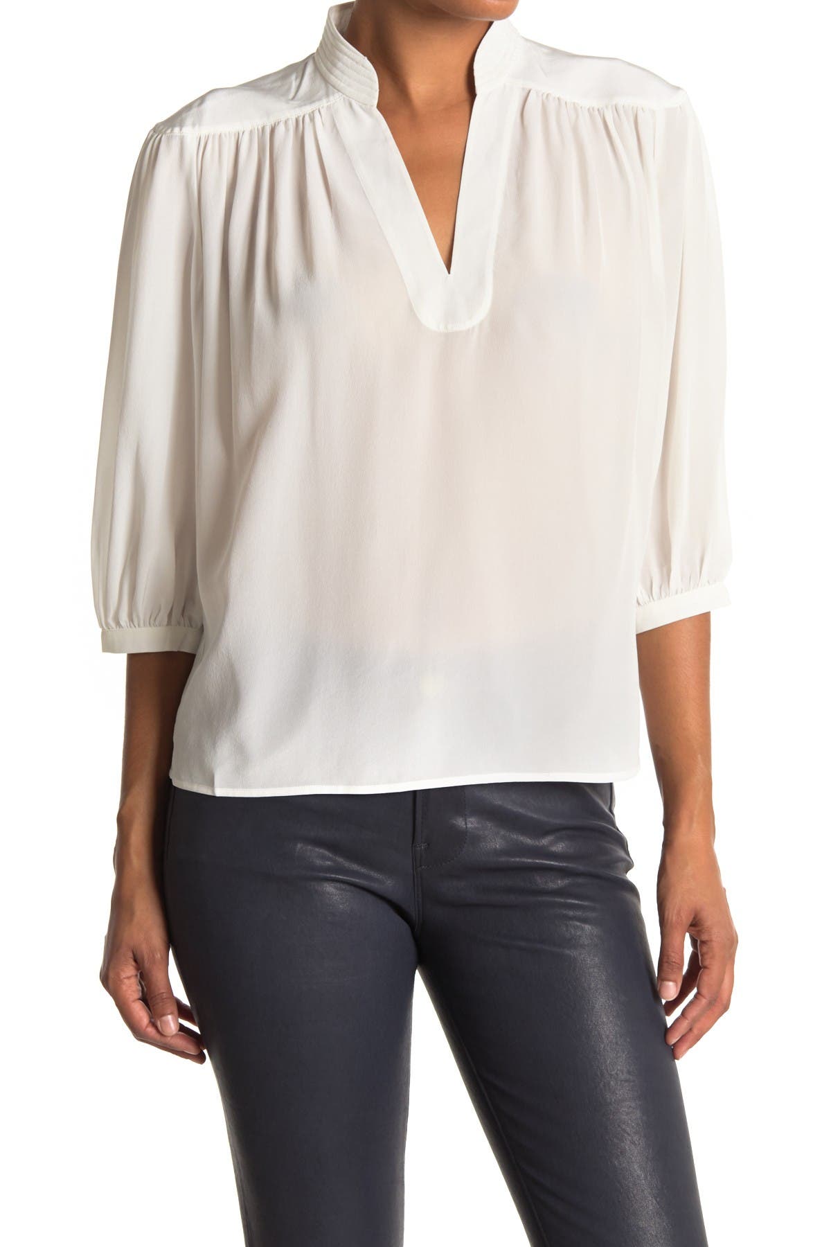 FRAME | Cali Silk Blouse | Nordstrom Rack