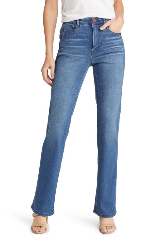Wit & Wisdom AbSolution Skyrise Itty Bitty Bootcut Jeans in Blue