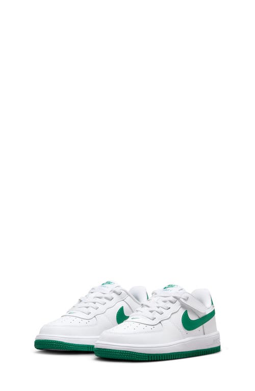 Shop Nike Air Force 1 Low Easyon Sneaker In White/white/malachite