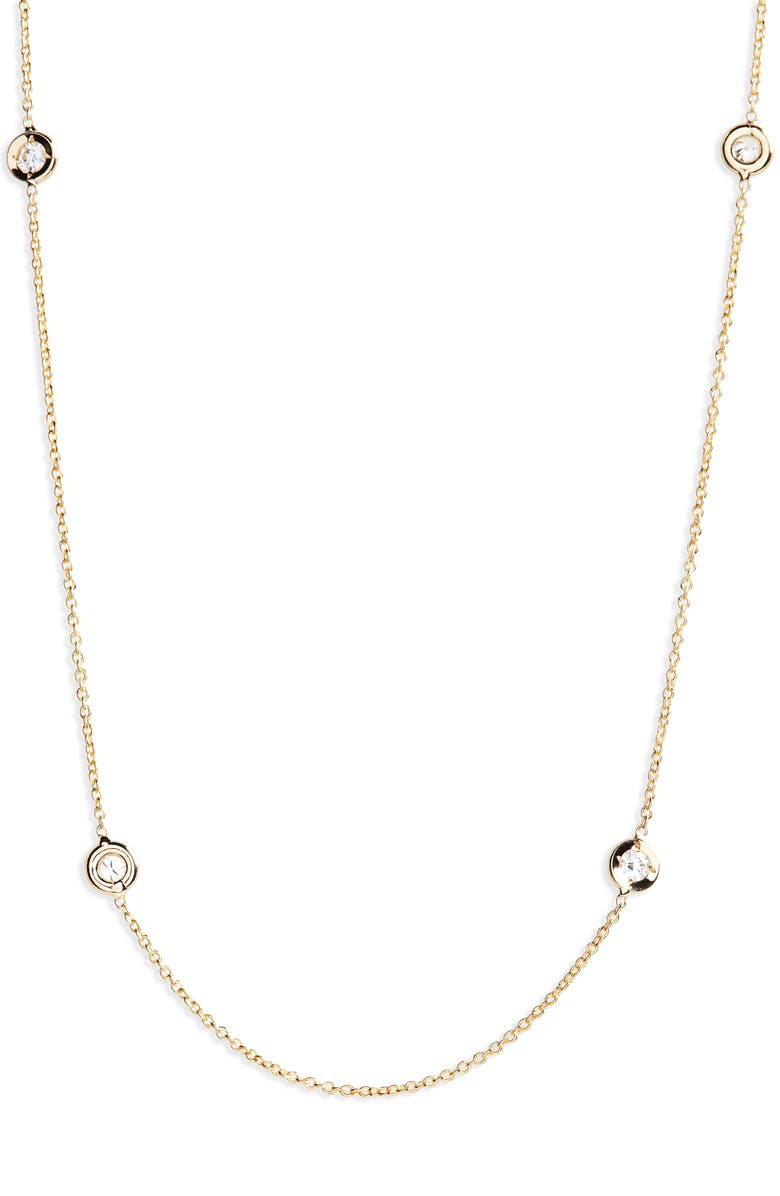 Roberto coin 7 station diamond necklace Clearance