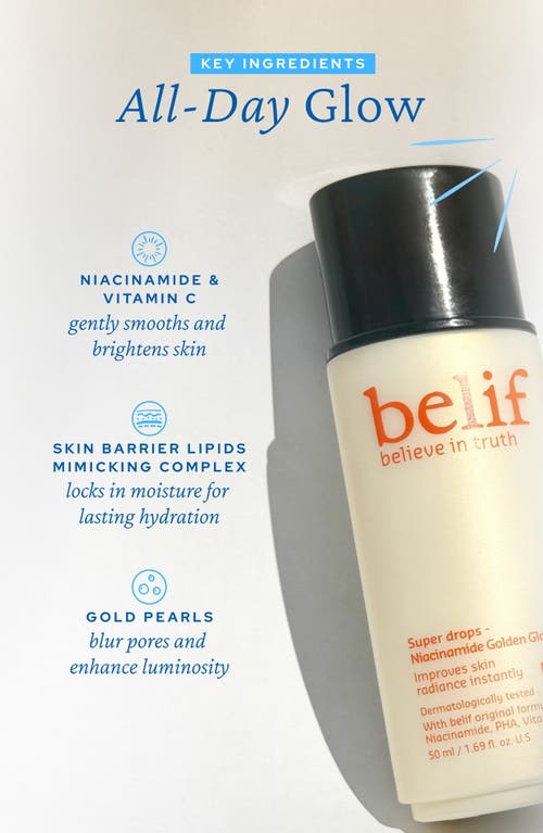 Belif Super Drops Niacinamide Vitamin C Glow Serum