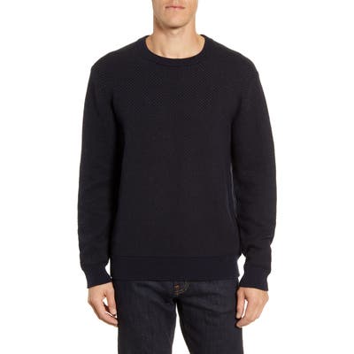 Rails Clifton Regular Fit Cotton & Cashmere Sweater, Blue